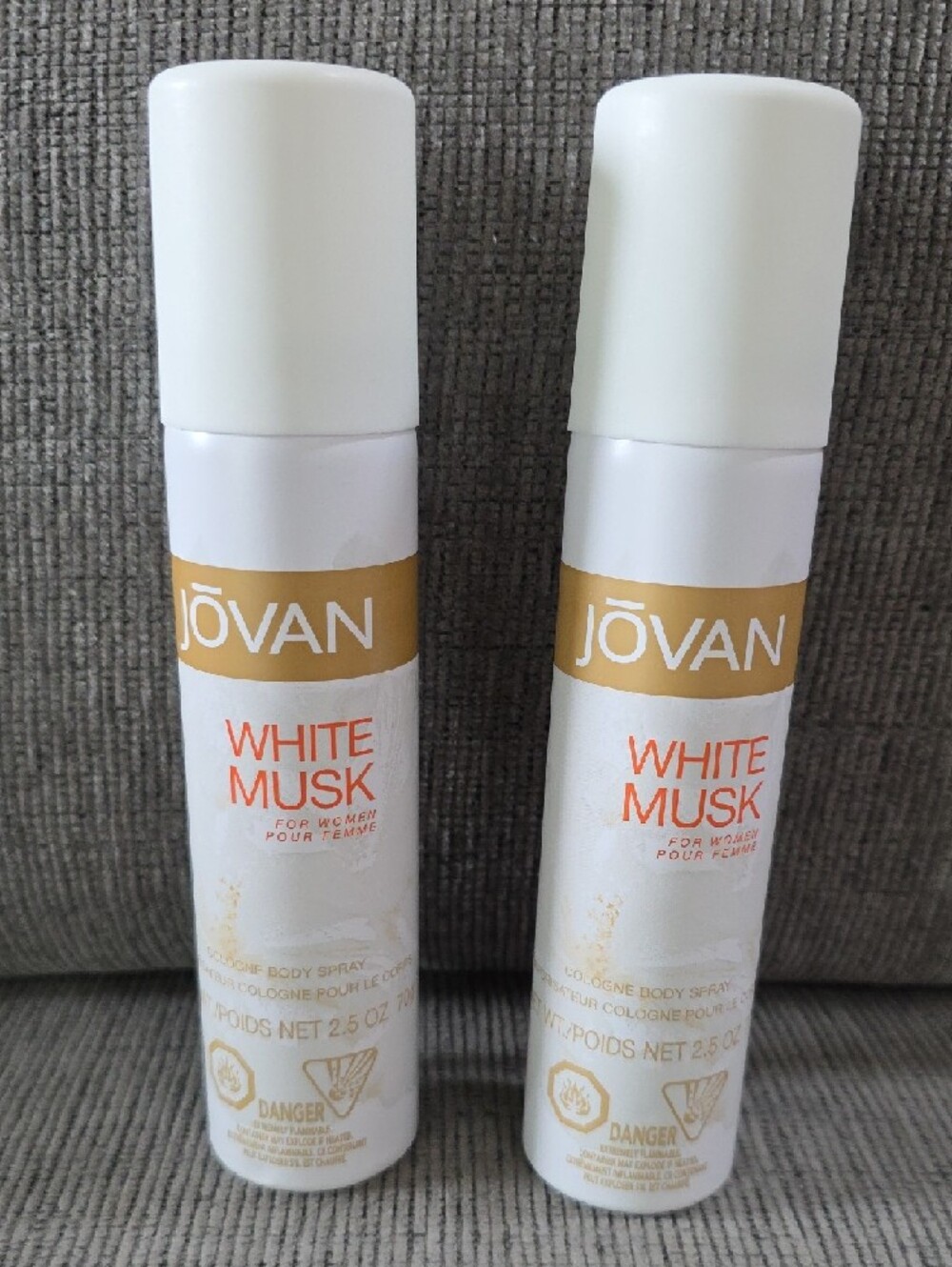 Jovan White Musk Body Spray for Women, 2 Bottles, New, 2.5oz. Each. - Picture 2 of 9